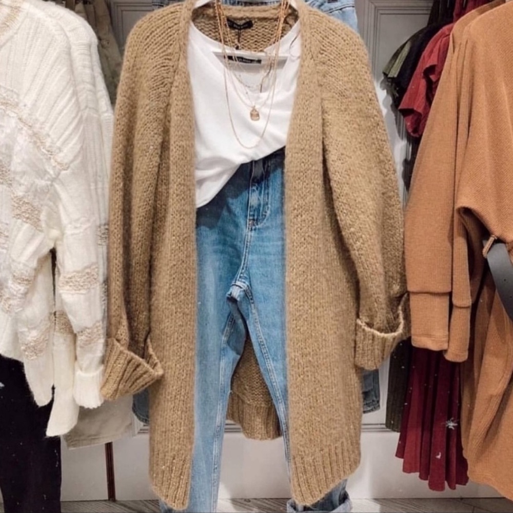 Zara oversized cardigan